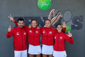 Teniserke Srbije u plej-ofu Bili Džin King kupa